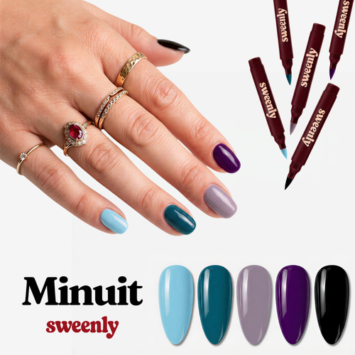 Sonderangebot - 5x Nail Pen Midnight Kit
