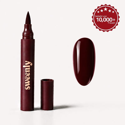 Chocolate Nail Pen : Stift und Farbmuster