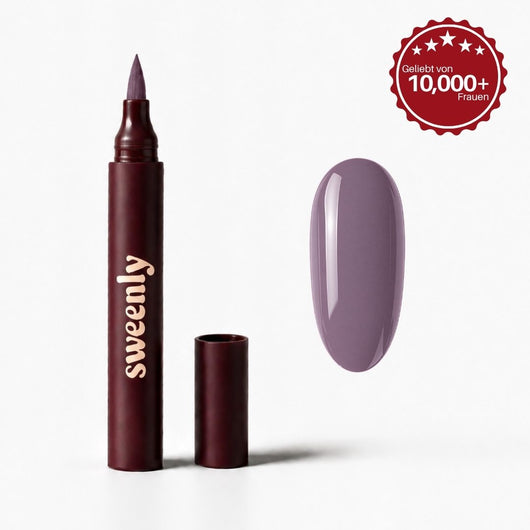 Lavender Nail Pen : Stift und Farbmuster