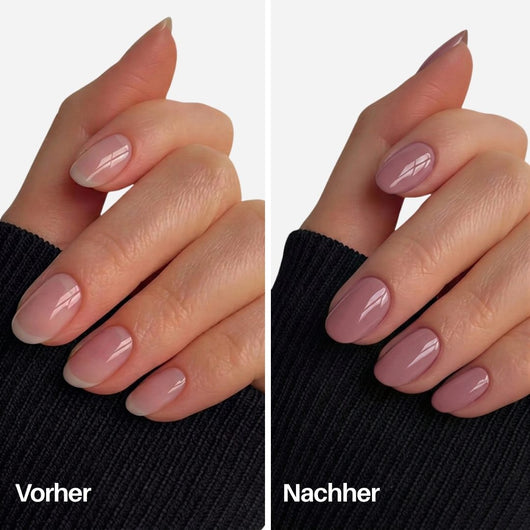 Pastel Nail Pen : Vorher / Nachher auf den Nägeln