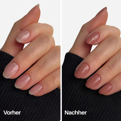 Vintage Nail Pen : Vorher / Nachher auf den Nägeln